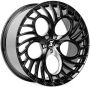 Легковой диск Skill Wheels SL351 9,5x22 5x108 ET35 63,3 чёрный глянец